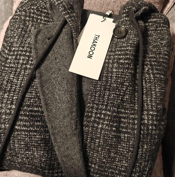 Thakoon Wool Hooded Coat - Picture 6 of 6